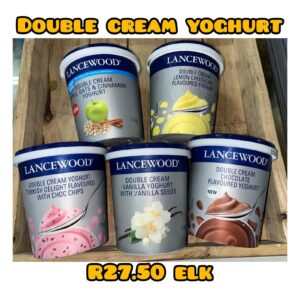 double cream yoghurt