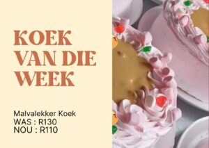Koek van die week