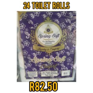 toilet rolls