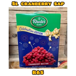 cranberry sap