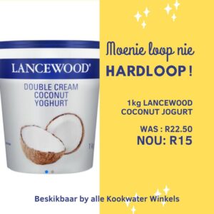 double cream coconut yoghurt