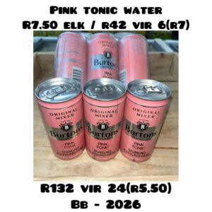 pink tonic water