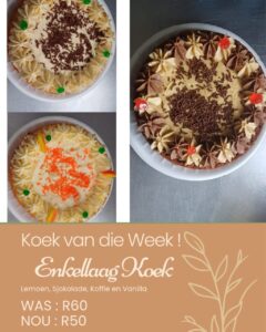 koek van die week