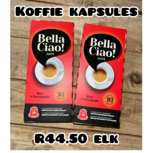 koffie kapsules