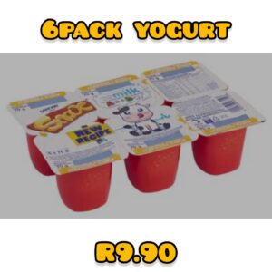 six pack yoghurt