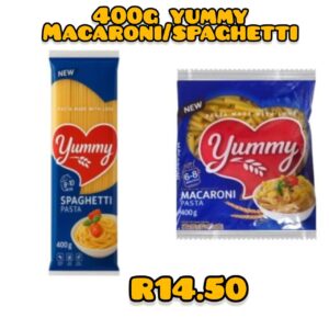 spagetti en macaroni